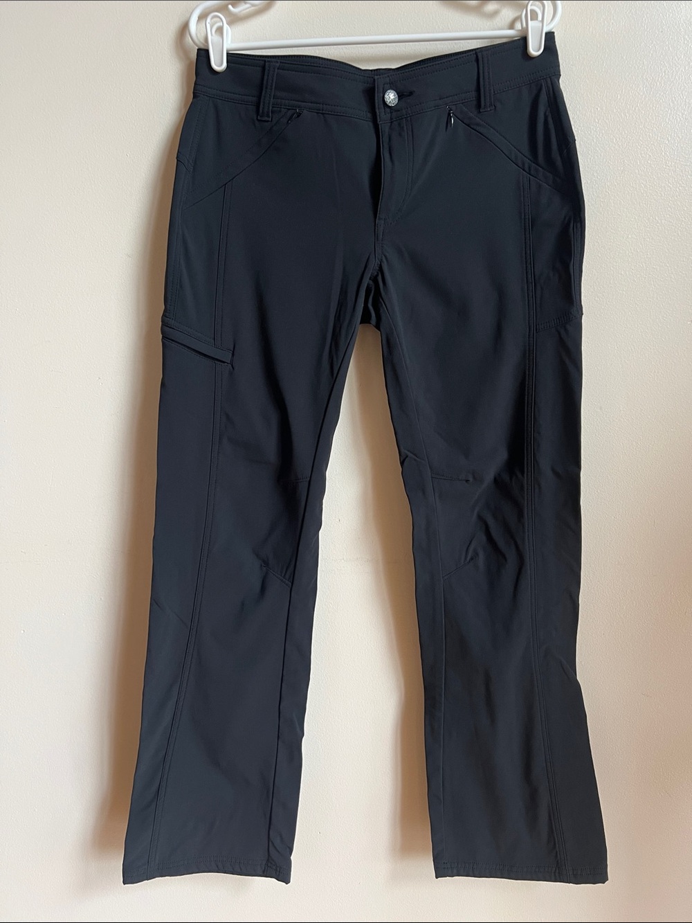 Prana Black Stretch Cargo Pants